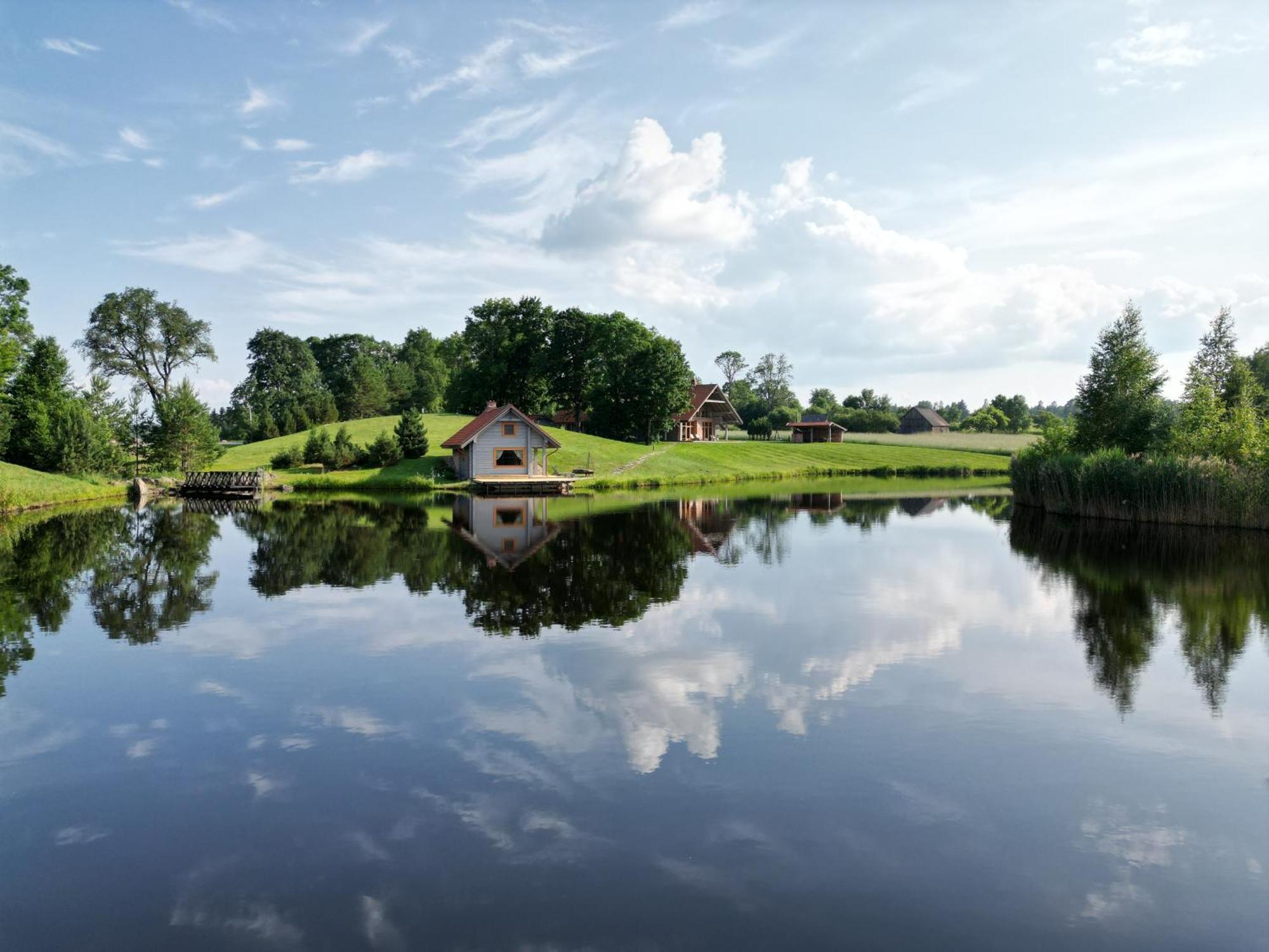 Roksala Guest House Taruciai ภายนอก รูปภาพ